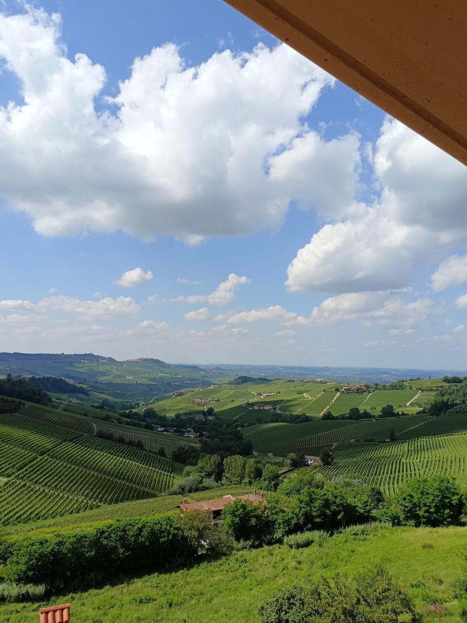 Soggiorno Con Splendida Vista Monforte D'Alba Bagian luar foto
